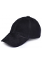 Siyah Süet Unisex Beyzbol Şapka